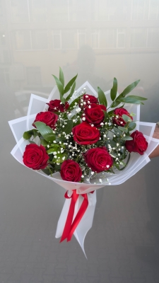 10 Lu gül buketi